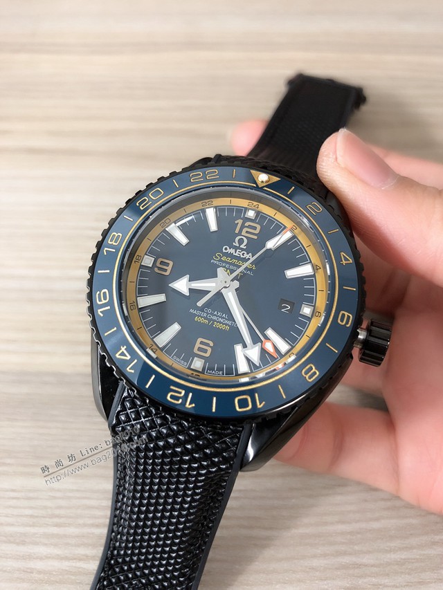 歐米茄高端手錶 OMEGA複刻海馬海洋宇宙600米男士腕表  gjs1966
